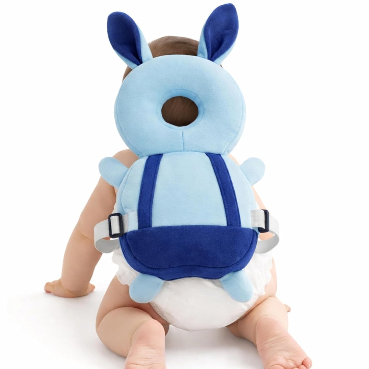 Baby Head Protector Cushion Pillow – Soft Plush Safety Back Protector Pillow for Infants & Toddlers (6 to 36 Months)