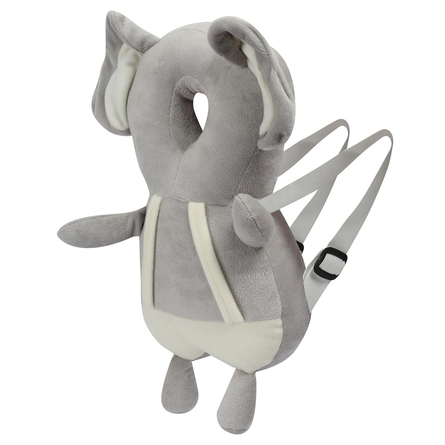 Baby Head Protector Cushion Plush Soft Multicolor Toy Early Learning Toy Fall Protection Helmet Baby Head Protector Child Adjustable Shoulder Strap