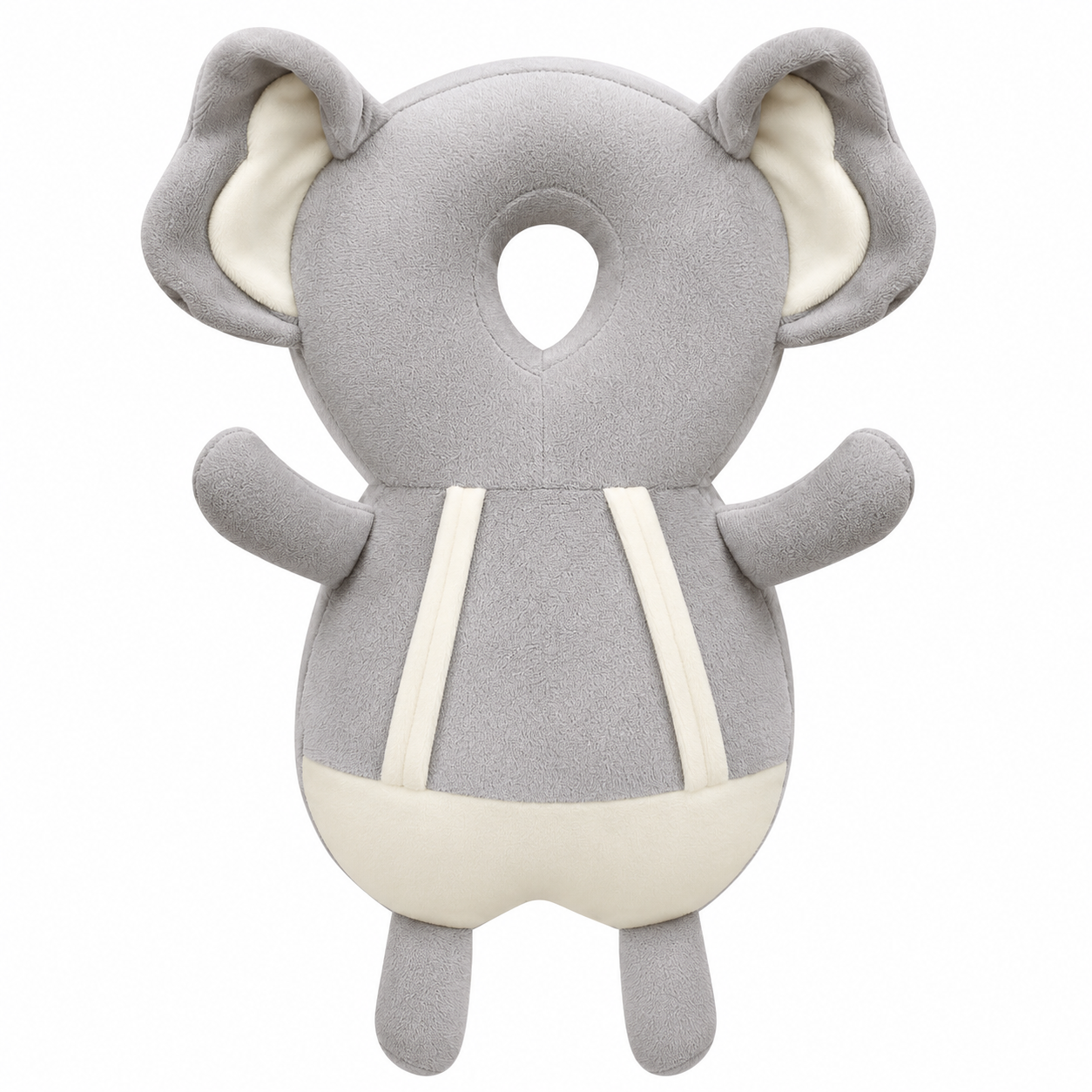 Baby Head Protector Cushion Plush Soft Multicolor Toy Early Learning Toy Fall Protection Helmet Baby Head Protector Child Adjustable Shoulder Strap